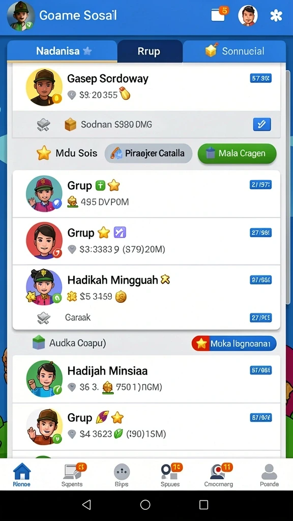 Beragam pilihan permainan menarik dalam aplikasi Review Aplikasi bento123.